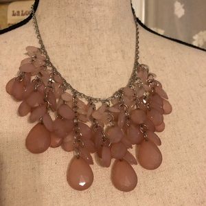 pink necklace